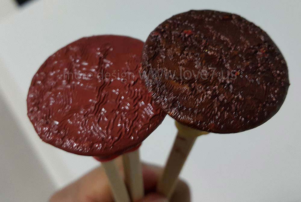 簡單的蒔繪過程