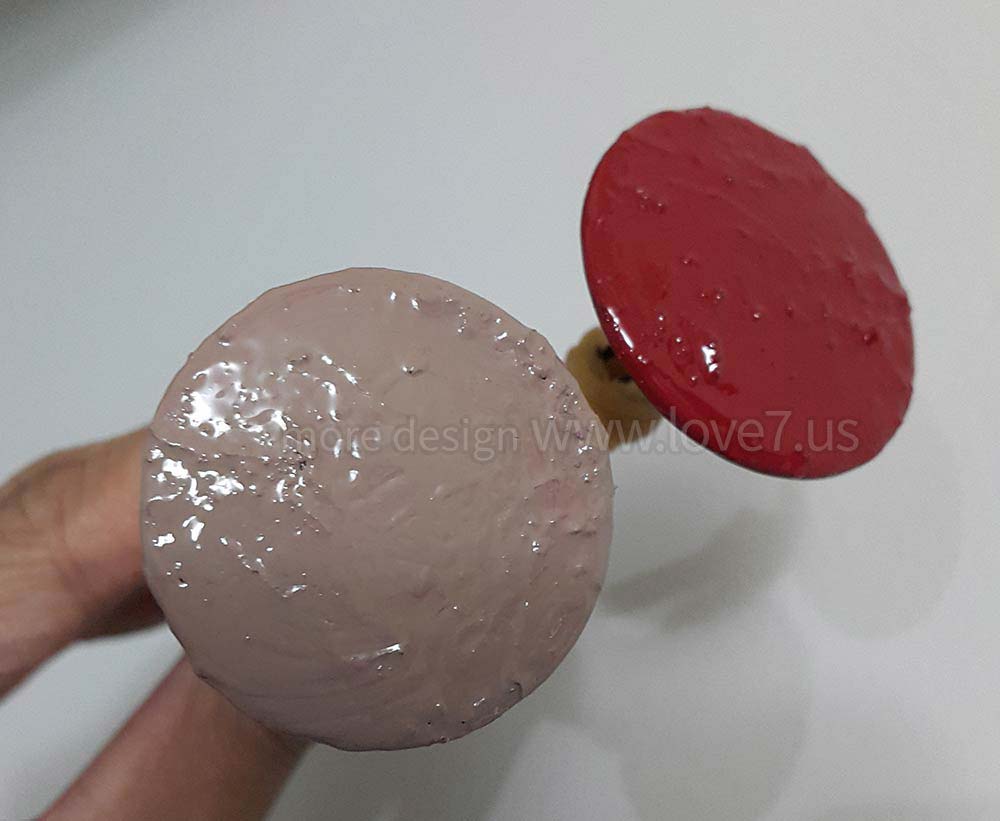 運用漂流漆及簡易蒔繪