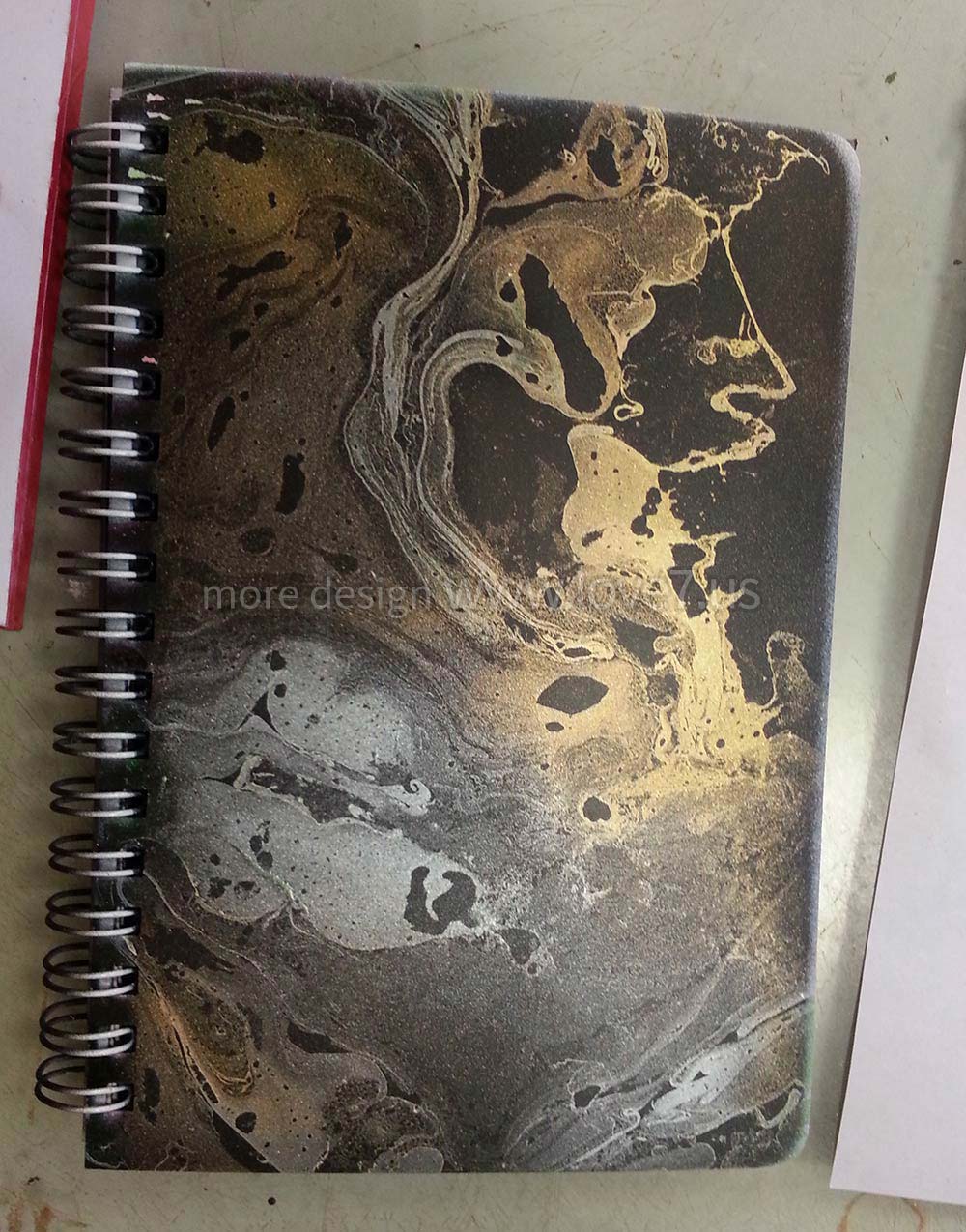 心流漆畫迷幻銀河漆藝